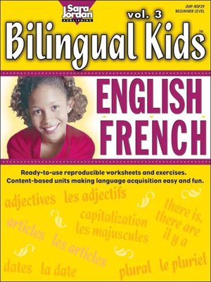cover image of Bilingual Kids: English-French, Volume 3